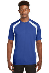 Sport-Tek® Dry Zone® Colorblock Crew. T478