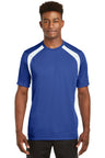 Sport-Tek® Dry Zone® Colorblock Crew. T478