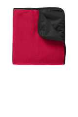 Port Authority® Fleece & Poly Travel Blanket. TB850