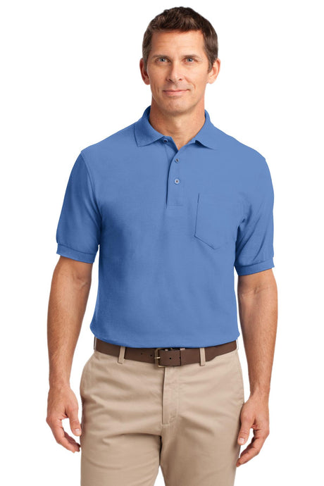 Port Authority® Tall Silk Touch™ Polo with Pocket. TLK500P