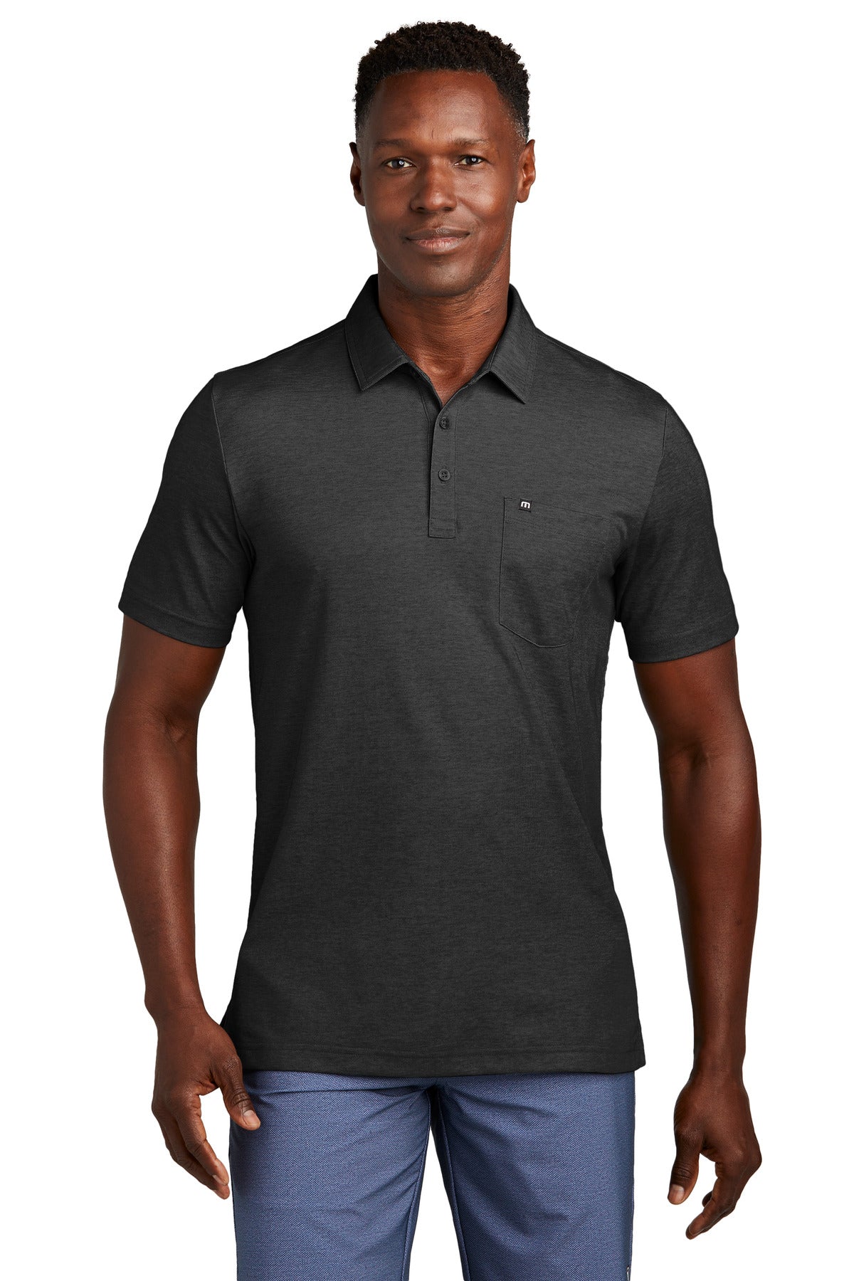 TravisMathew Oceanside Heather Pocket Polo TM1MY404