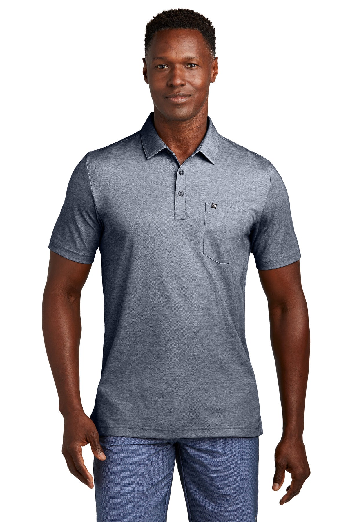 TravisMathew Oceanside Heather Pocket Polo TM1MY404