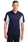 Sport-Tek® Tall Side Blocked Micropique Sport-Wick® Polo. TST655