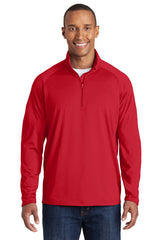Sport-Tek® Tall Sport-Wick® Stretch 1/4-Zip Pullover. TST850