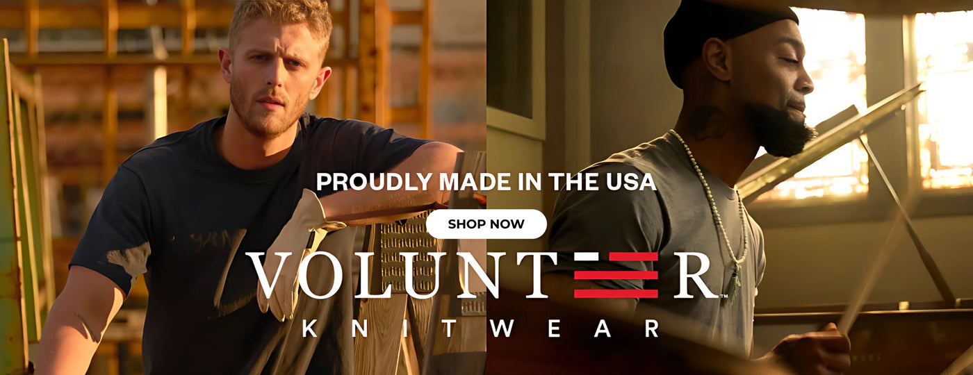 Volunter Knitwear - Proudly Made in USA