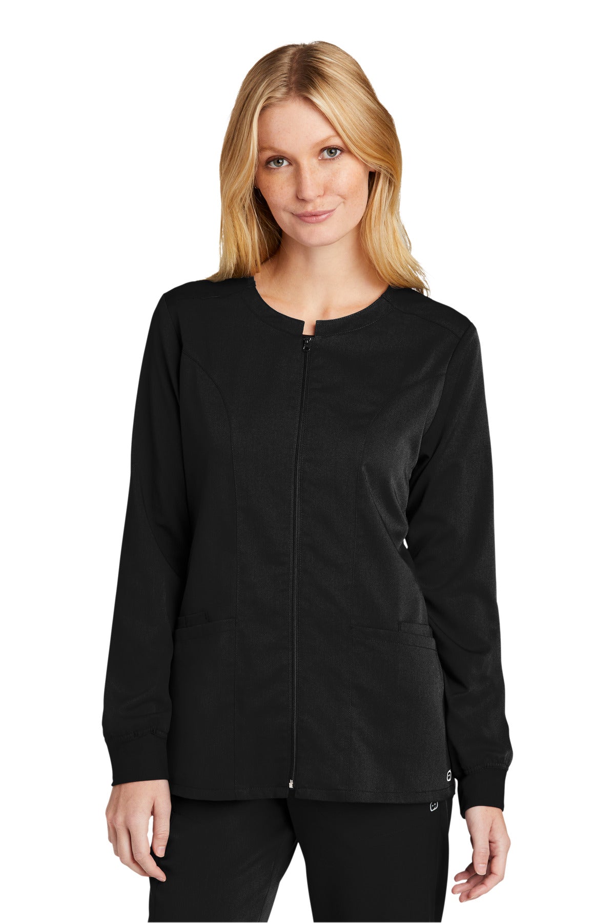 Wink™ Women's Premiere Flex™ Full-Zip Scrub Jacket WW4088