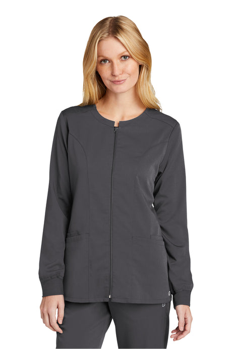 Wink™ Women's Premiere Flex™ Full-Zip Scrub Jacket WW4088