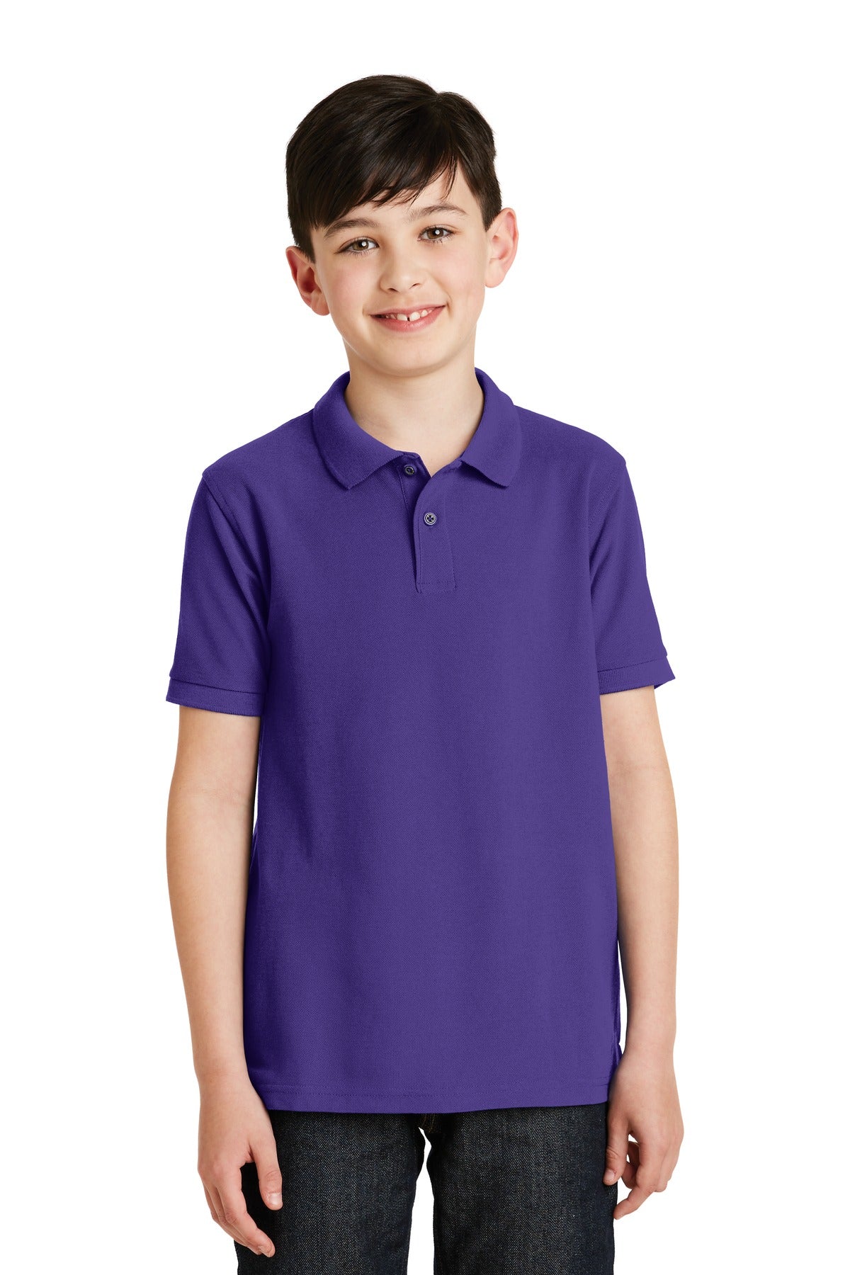 Port Authority® Youth Silk Touch™ Polo.  Y500