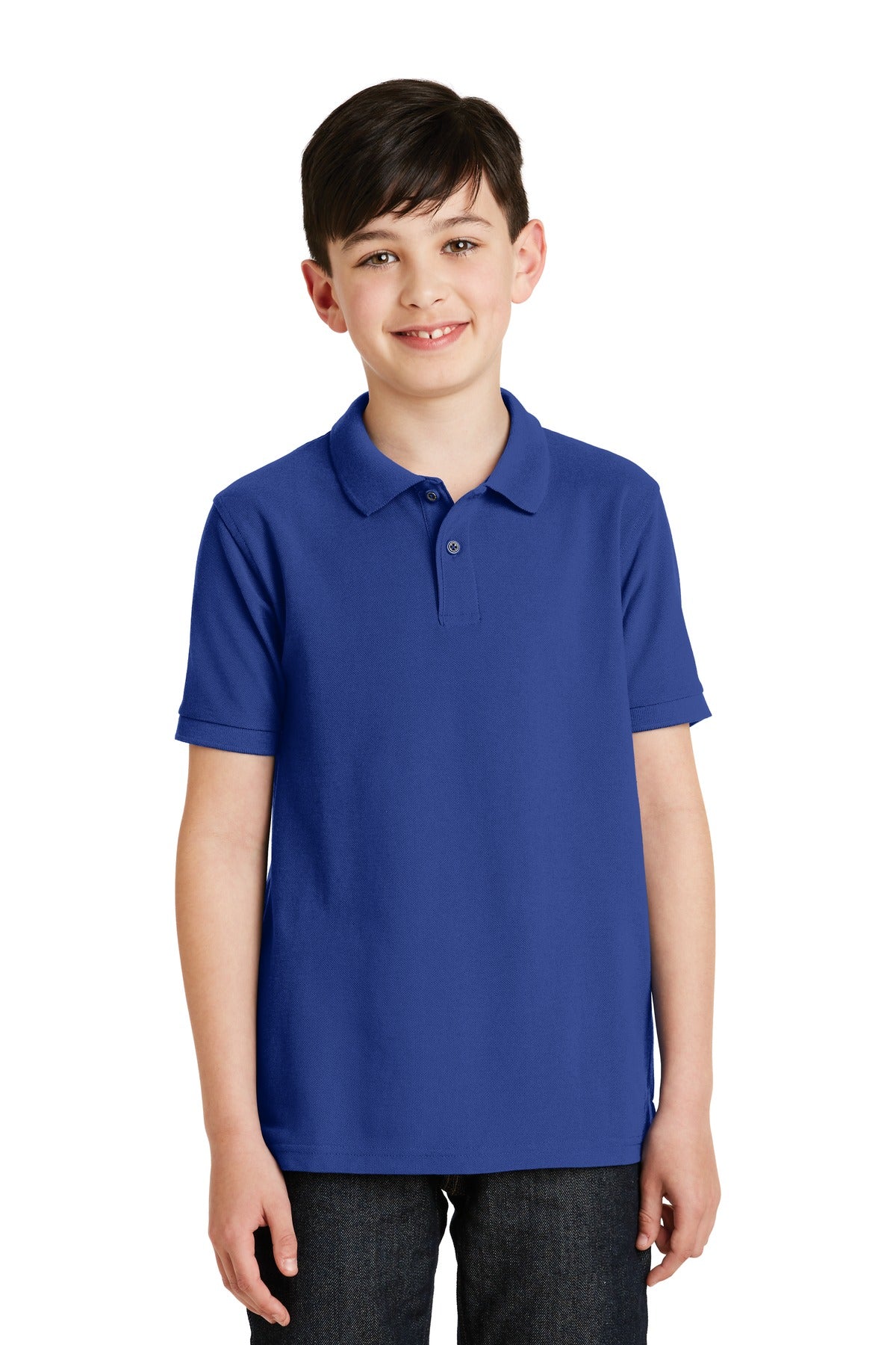 Port Authority® Youth Silk Touch™ Polo.  Y500