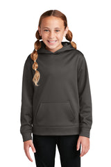 Sport-Tek® Youth Sport-Wick® Fleece Hooded Pullover. YST244