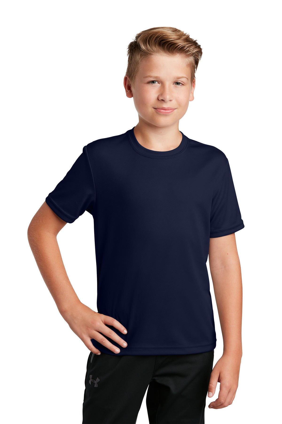 Sport-Tek® Youth PosiCharge® RacerMesh® Tee. YST340