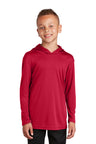 Sport-Tek ® Youth PosiCharge ® Competitor ™ Hooded Pullover. YST358