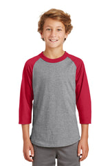 Sport-Tek® Youth Colorblock Raglan Jersey.  YT200