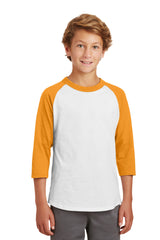 Sport-Tek® Youth Colorblock Raglan Jersey.  YT200