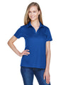 Devon & Jones CrownLux Performance® Ladies' Plaited Polo