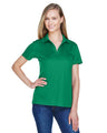 Devon & Jones CrownLux Performance® Ladies' Plaited Polo